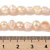 Natural Cultured Freshwater Pearl Beads Strands PEAR-A006-04B-5