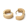 304 Stainless Steel Hoop Earrings EJEW-Q781-02G-2