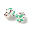 Baking Paint Baking Paint Glass Beads LAMP-Z014-02B-3
