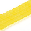 Transparent Glass Beads Strands GLAA-T032-T10mm-MD12-1