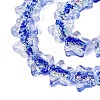 Handmade Foil Glass Beads Strands FOIL-Q002-07A-3