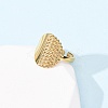 304 Stainless Steel Open Cuff Rings for Women RJEW-K309-02G-3