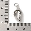 Rack Plating Brass Micro Pave Cubic Zirconia Pendants KK-U027-09-04P-3