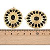 304 Stainless Steel Rhinestone Pendants STAS-I352-14G-03-3