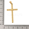 Ion Plating(IP) 304 Stainless Steel Pendants STAS-C103-30C-G-3
