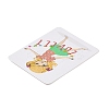 Rectangle Paper Hair Clip Display Cards CDIS-C004-03L-4