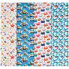 Polycotton Fabric DIY-WH0591-598B-1