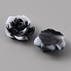 Camellia Resin Cabochons MRMJ-WH0064-51B-13-1