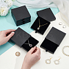 Cardboard Jewelry Set Storage Drawer Boxes CON-WH0112-008-3