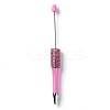 Plastic & Iron Beadable Pens AJEW-H147-01F-1