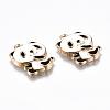Eco-Friendly Alloy Enamel Pendants X-ENAM-Q437-011-NR-4