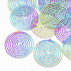 Ion Plating(IP) 201 Stainless Steel Filigree Pendants LS-X-STAS-S108-93-1