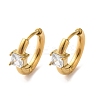 Golden 304 Stainless Steel Hoop Earrings LS-EJEW-K271-01A-G-1