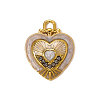 304 Stainless Steel Rhinestone Pendants STAS-OY009-50G-3