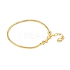 Brass European Style Bracelet Making MAK-YW0001-01G-3