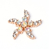 Alloy Crystal Rhinestone Cabochons ALRI-WH0002-37KCG-1