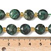 Natural Fuchsite Beads Strands G-G271-C03-10mm-5