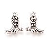 Tibetan Style Alloy Cowboy Boot Charms LS-X-TIBEP-20076-AS-LF-2
