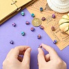 15Pcs Rack Plating Alloy European Beads FIND-YW0008-26-4