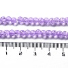 Spray Painted Crackle Glass Beads Strands CCG-Q002-4mm-04-3