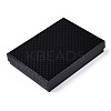 Rhombus Textured Cardboard Jewelry Boxes CBOX-T006-01A-3