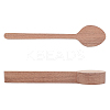 Gorgecraft Walnut Wood Carving Spoon AJEW-GF0001-39B-3