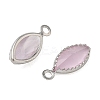 Brass & Cat Eye Pendants CE-CBA3C0B-01P-2