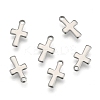 Tarnish Resistant 304 Stainless Steel Tiny Cross Charms LS-STAS-E104-34P-2