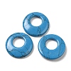Synthetic BlueTurquoise Pendants G-T122-76W-1