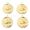 Ion Plating(IP) 201 Stainless Steel Pendants LS-STAS-N098-267LG-2