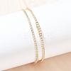 925 Sterling Silver Pave Crystal Cubic Zirconia Tennis Necklaces for Women NJEW-C096-01A-G02-1