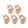 Alloy Enamel Pendants ENAM-S126-066A-NR-1