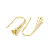 Rack Plating Brass Earring Hooks KK-F839-030A-G-2