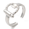 Non-Tarnish 304 Stainless Steel Open Cuff Rings LS-RJEW-H213-03P-3