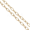 2.5MM Brass Cable Chain Slider Necklace Making AJEW-JB01545-04-3