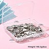 70Pcs 14 Styles Tibetan Style Alloy Pendants FIND-CJ0001-88-10
