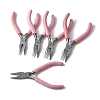 (Defective Closeout Sale: Yellowing) 45# Carbon Steel Jewelry Pliers PT-XCP0001-15-1
