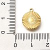 304 Stainless Steel Rhinestone Charms STAS-M109-11G-01-3