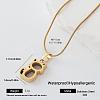 304 Stainless Steel Pendant Necklaces for Women OQ4626-2-1