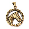 304 Stainless Steel Pendants LS-STAS-Z067-01G-1