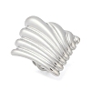 304 Stainless Steel Cuff Rings RJEW-D306-10P-3