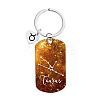 Twelve Constellations Metal Keychains PW-WG18493-08-1