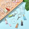 DIY Miniature Drink Cup Shape Keychain DIY-FP0001-62-5