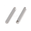 Non-Tarnish 304 Stainless Steel Pendants STAS-G336-03B-P-2
