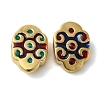 Rack Plating Brass Beads KK-P276-27G-01-1