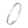 304 Stainless Steel Micro Pave Cubic Zirconia Hinged Bangles for Women BJEW-Z146-03P-2