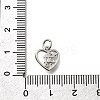 Brass Micro Pave Cubic Zirconia Charms KK-P295-25P-3