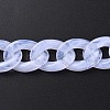 Acrylic Curb Chains X-AJEW-JB00505-06-3