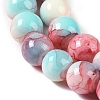 Baking Paint Glass Bead Strands GLAA-H031-01A-M-5
