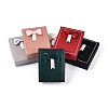 12Pcs 6 Colors Cardboard Jewelry Set Boxes CBOX-N015-02C-2